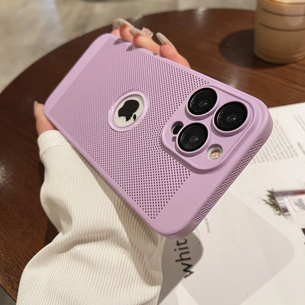 Luxury Slim Heat Radiation Case for iPhone - onlinemegasale.com