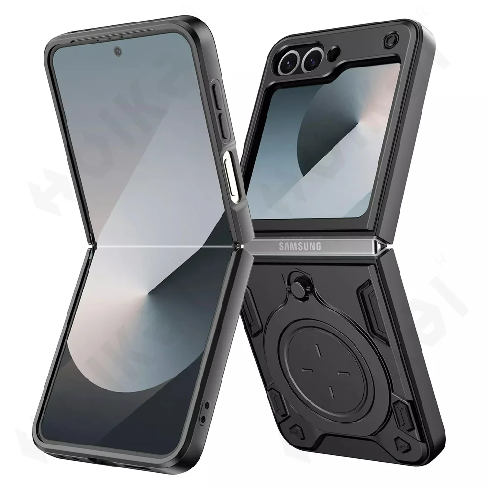 Shockproof Magnetic Case For Samsung Galaxy Z Flip 6 - onlinemegasale.com Shockproof Magnetic Case For Samsung Galaxy Z Flip 6 - onlinemegasale.com