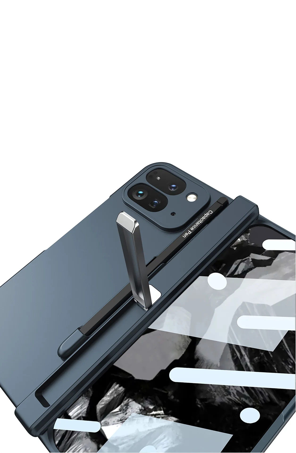 Full Protection Case with Pen Holder for Google Pixel 9 Pro Fold - onlinemegasale.com