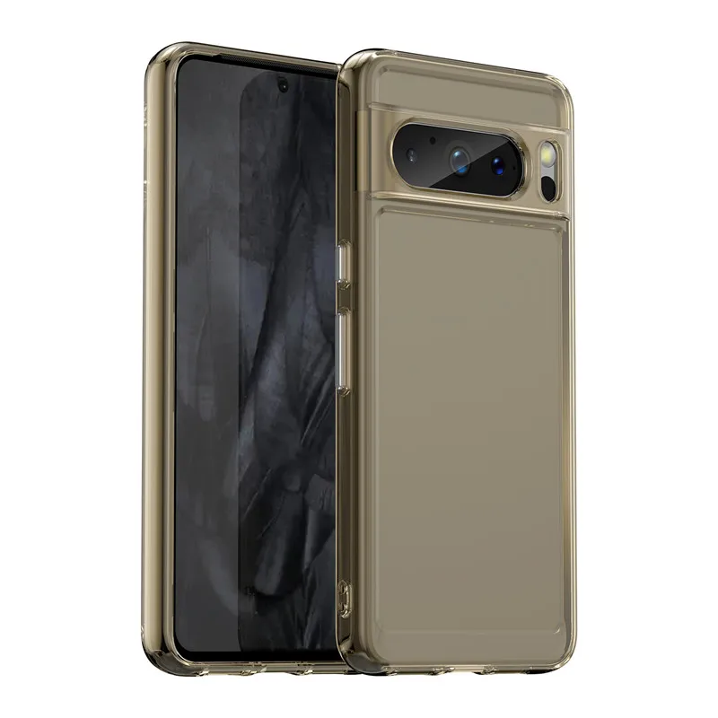 Transparent Shockproof Bumper Case For Google Pixel 8 Series - onlinemegasale.com