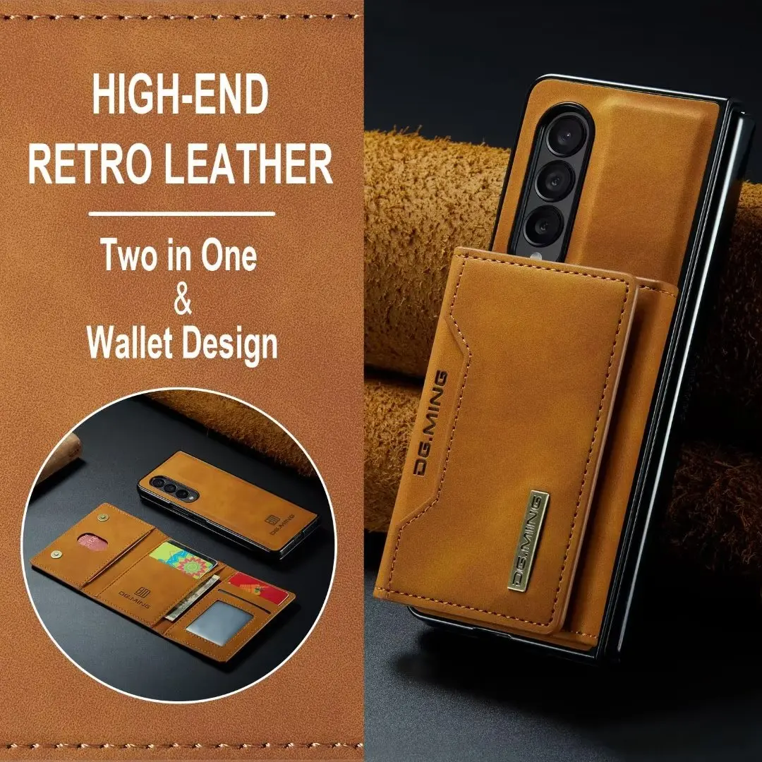 2 in 1 Detachable Leather Wallet Case For Samsung Galaxy Z Fold 4 - onlinemegasale.com 2 in 1 Detachable Leather Wallet Case For Samsung Galaxy Z Fold 4 - onlinemegasale.com