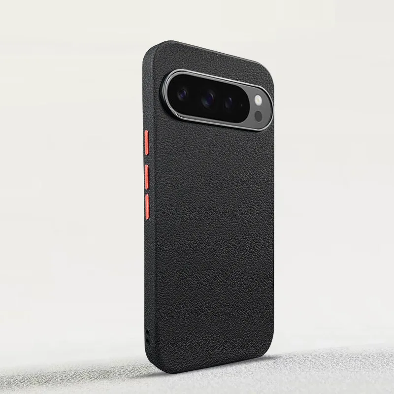 Full Protection Leather Case for Google Pixel 9 Series - onlinemegasale.com