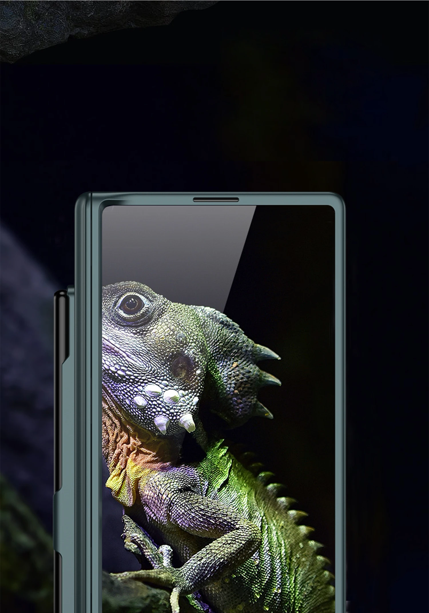 Shockproof Case with Pen Holder & Privacy Screen Protection For Galaxy Z Fold 6 - onlinemegasale.com