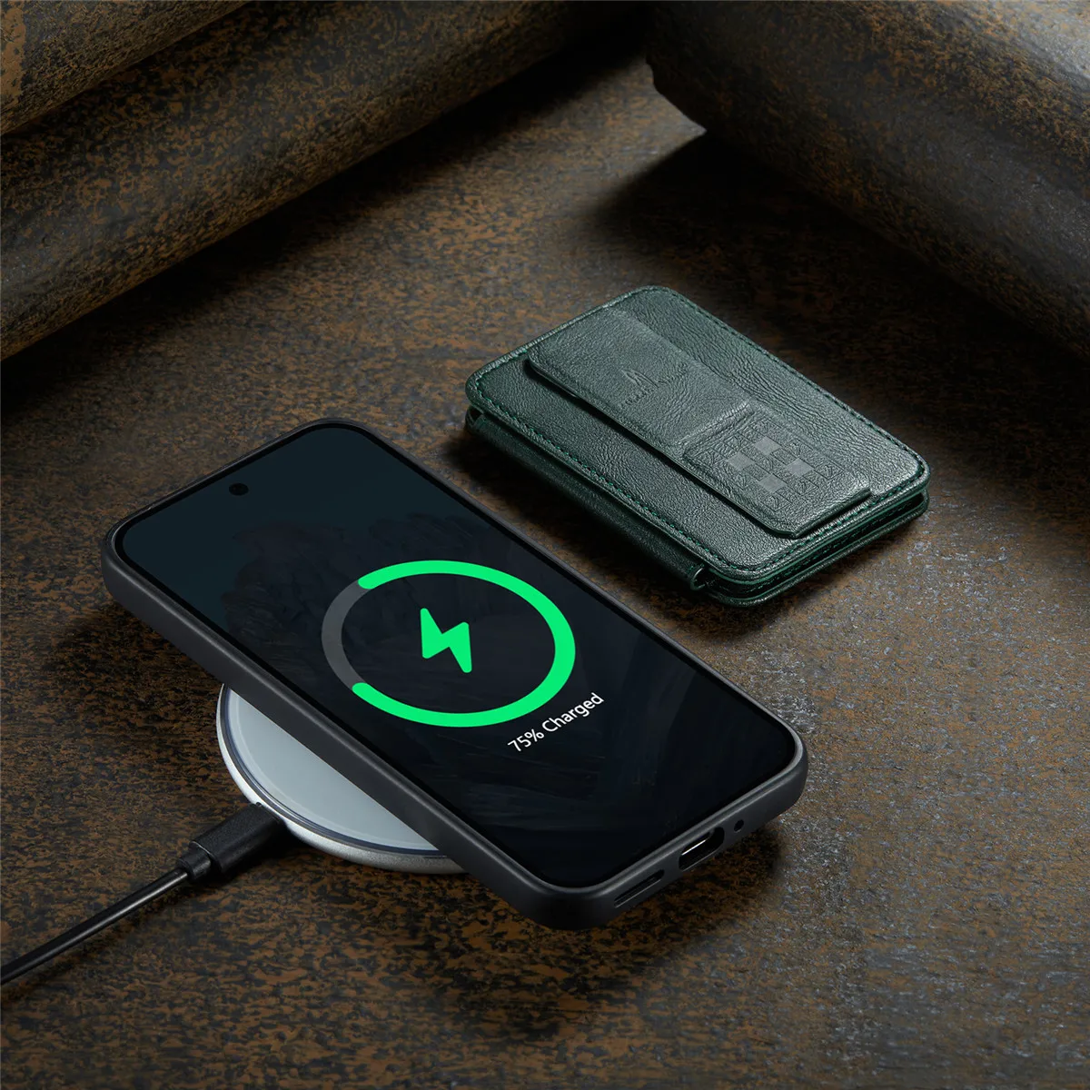 Leather Case with Detachable Magnetic Wallet For Google Pixel Series - onlinemegasale.com