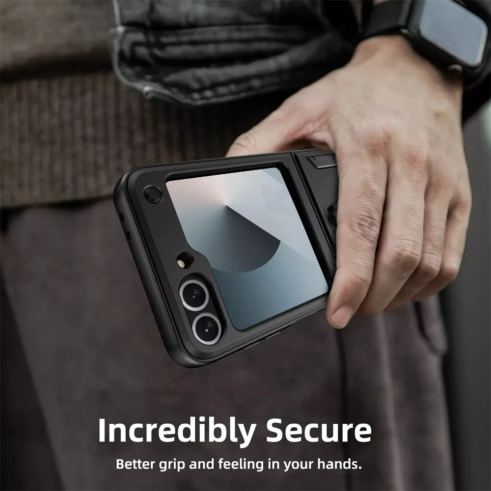 Shockproof Magnetic Case For Samsung Galaxy Z Flip 6 - onlinemegasale.com Shockproof Magnetic Case For Samsung Galaxy Z Flip 6 - onlinemegasale.com