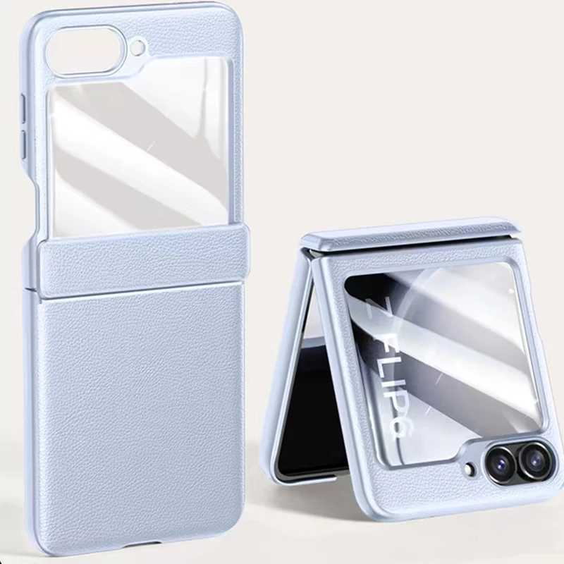 Shockproof Leather Case For Samsung Galaxy Z Flip 6 - onlinemegasale.com Shockproof Leather Case For Samsung Galaxy Z Flip 6 - onlinemegasale.com