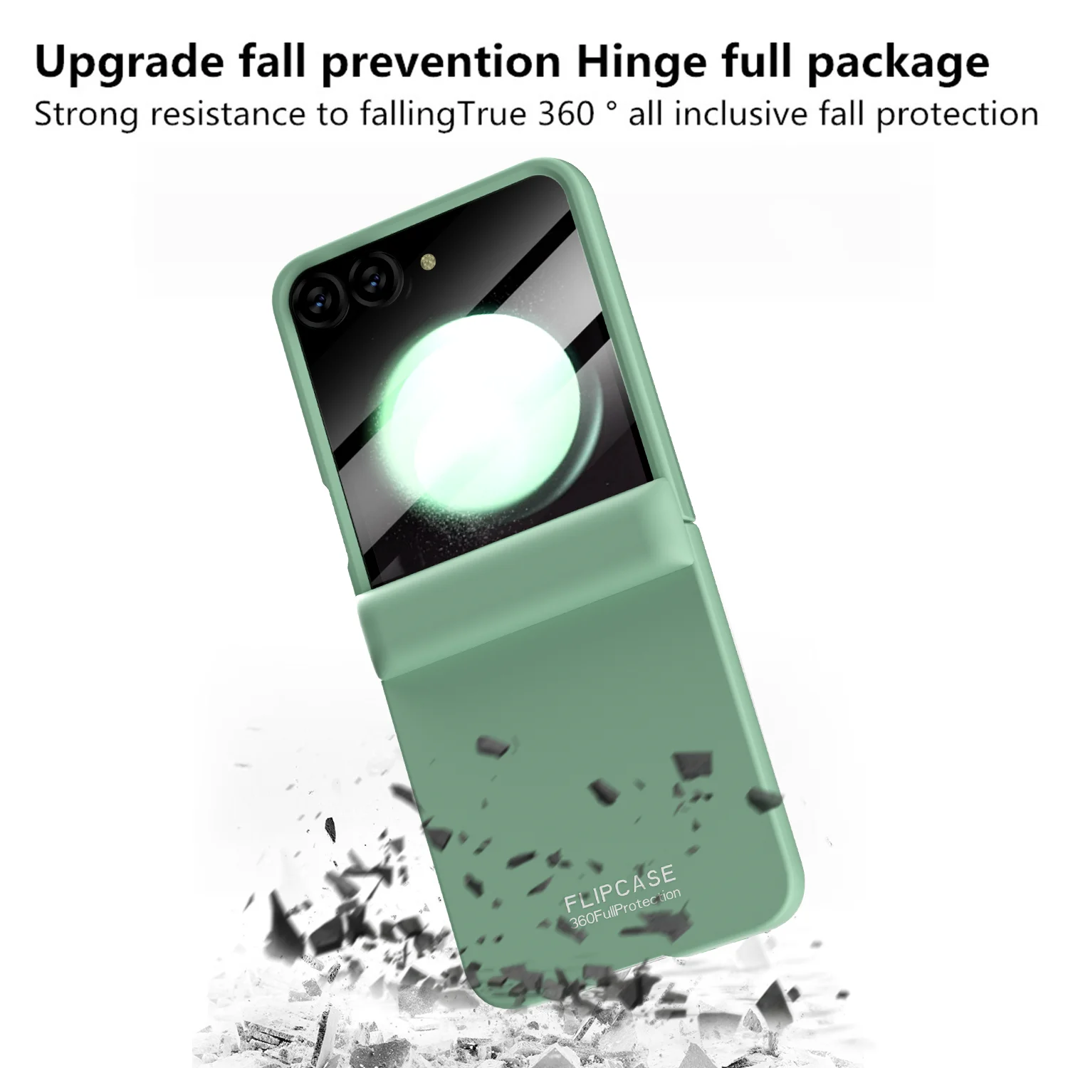 Shockproof Case with Hinge Protection for Samsung Galaxy Z Flip 6 - onlinemegasale.com