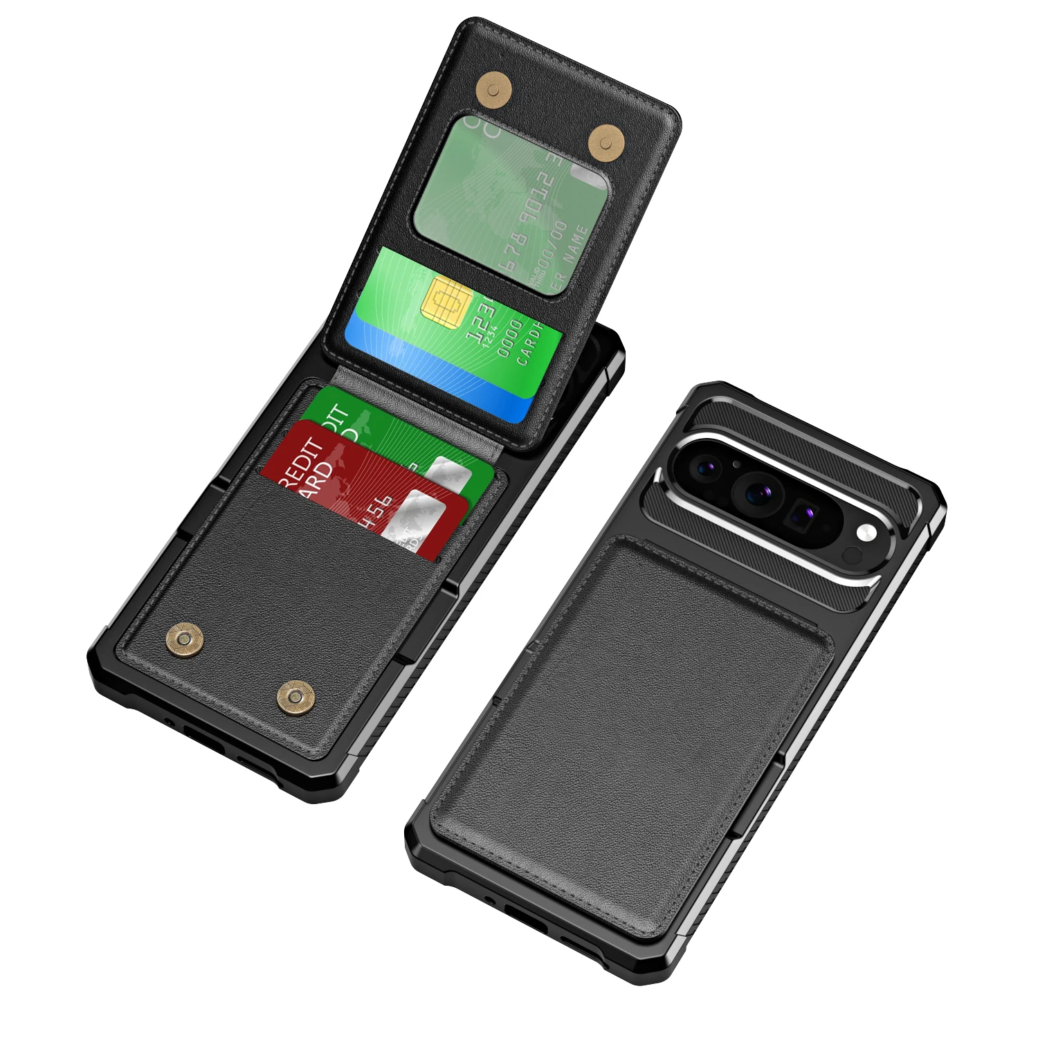 Leather Case with Magnetic Card Slot For Google Pixel 9 Series - onlinemegasale.com Leather Case with Magnetic Card Slot For Google Pixel 9 Series - onlinemegasale.com