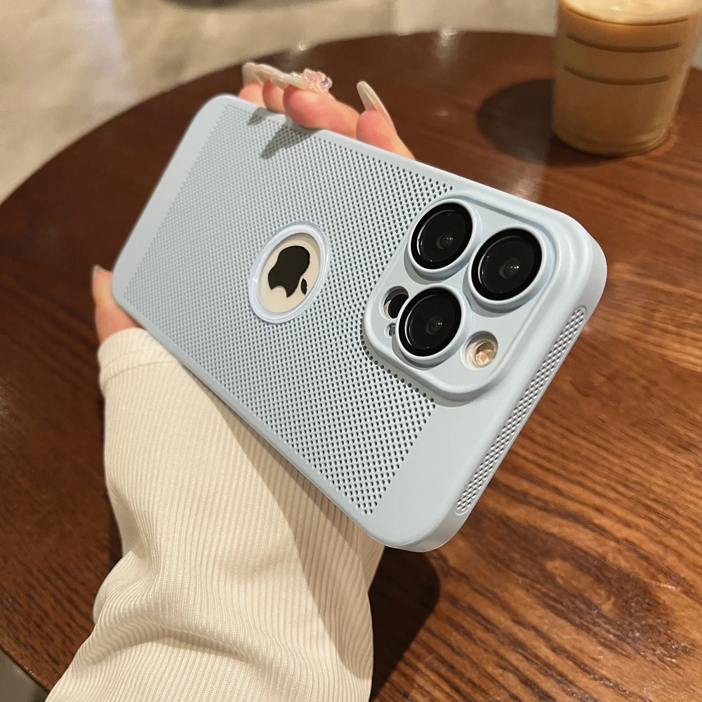Luxury Slim Heat Radiation Case for iPhone - onlinemegasale.com