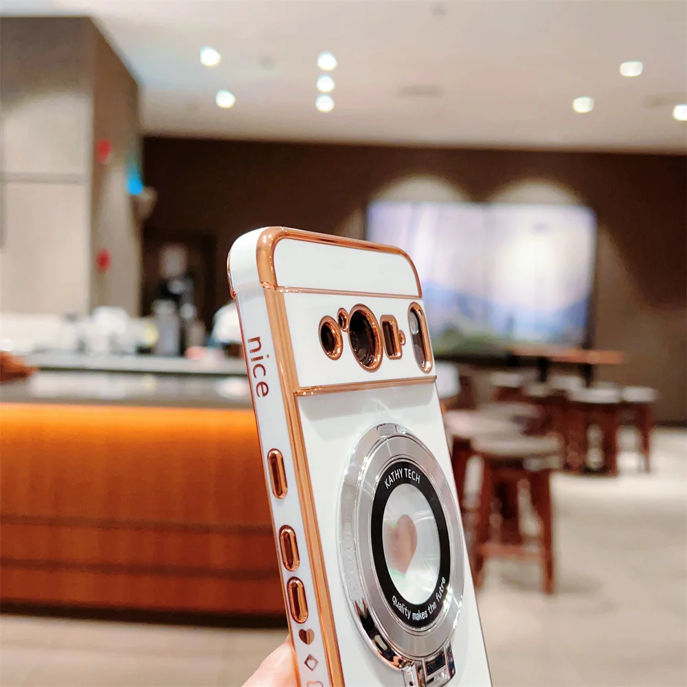 MagSafe Folding Holder Case for Google Pixel 8/7A - onlinemegasale.com