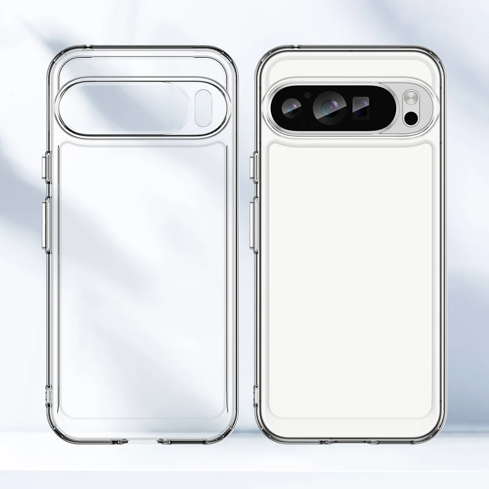 Transparent Shockproof Case for Google Pixel 9 Series - onlinemegasale.com