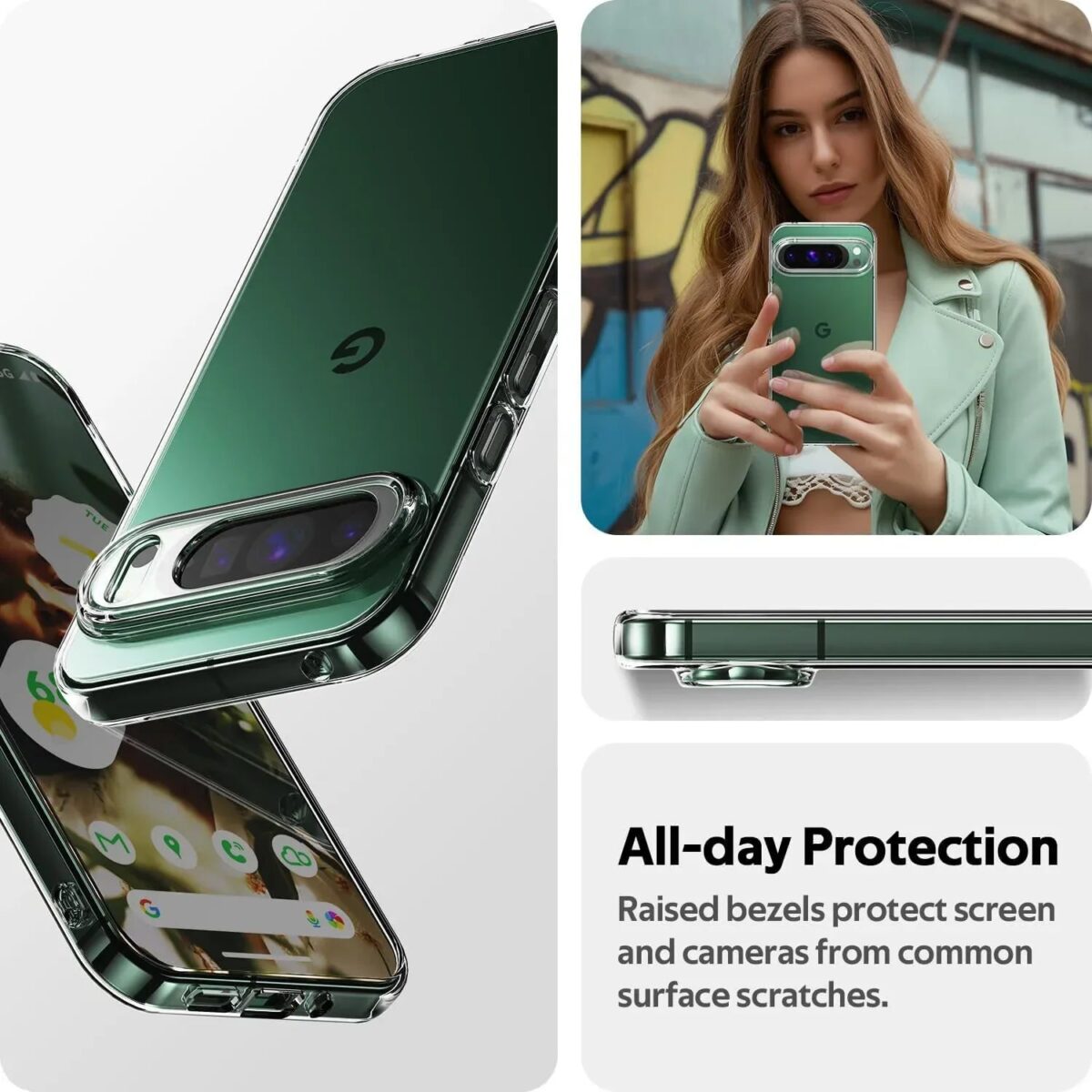 Transaprent Case For Google Pixel 9 Series - onlinemegasale.com