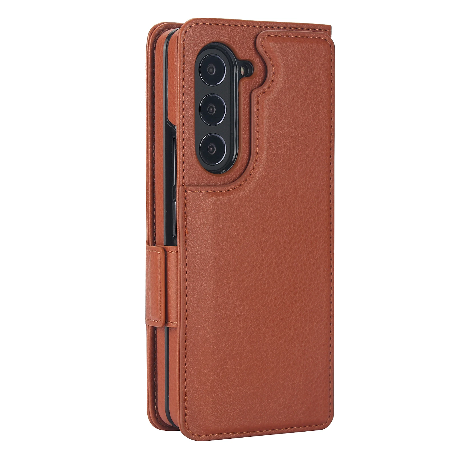 Luxury Leather Stand Wallet Case for Samsung Galaxy Z Fold 6/5/4/3 | Folding Card Bag with S Pen Slot - onlinemegasale.com Luxury Leather Stand Wallet Case for Samsung Galaxy Z Fold 6/5/4/3 | Folding Card Bag with S Pen Slot - onlinemegasale.com