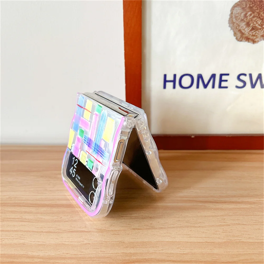 Colorful Flower Case for Samsung Galaxy Z Flip Series - onlinemegasale.com