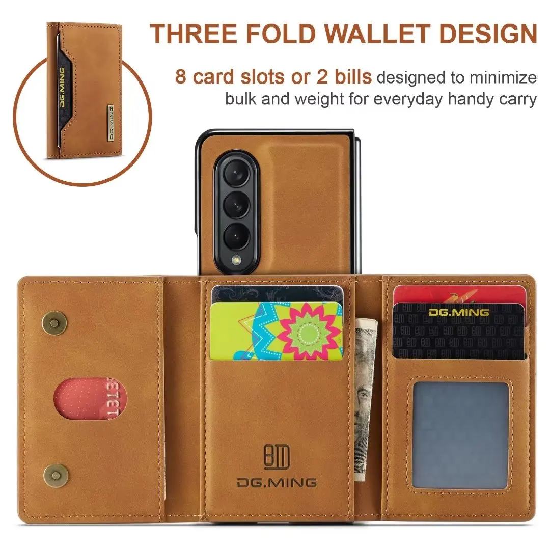 2 in 1 Detachable Leather Wallet Case For Samsung Galaxy Z Fold 4 - onlinemegasale.com 2 in 1 Detachable Leather Wallet Case For Samsung Galaxy Z Fold 4 - onlinemegasale.com