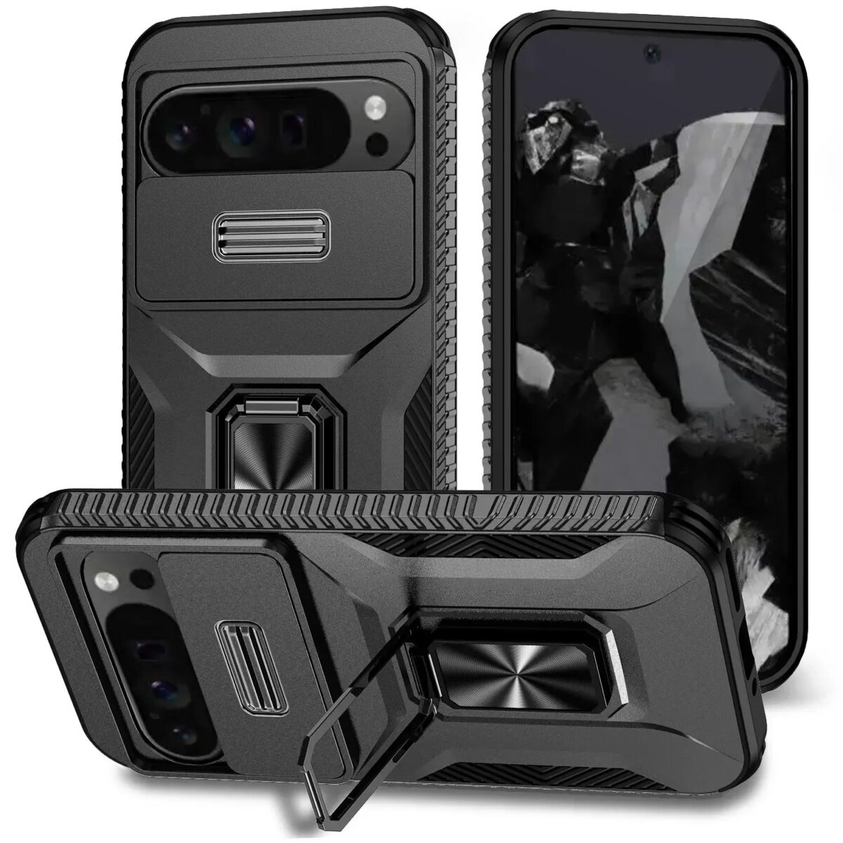 Slide Camera Protection Case For Google Pixel 9 Series - onlinemegasale.com