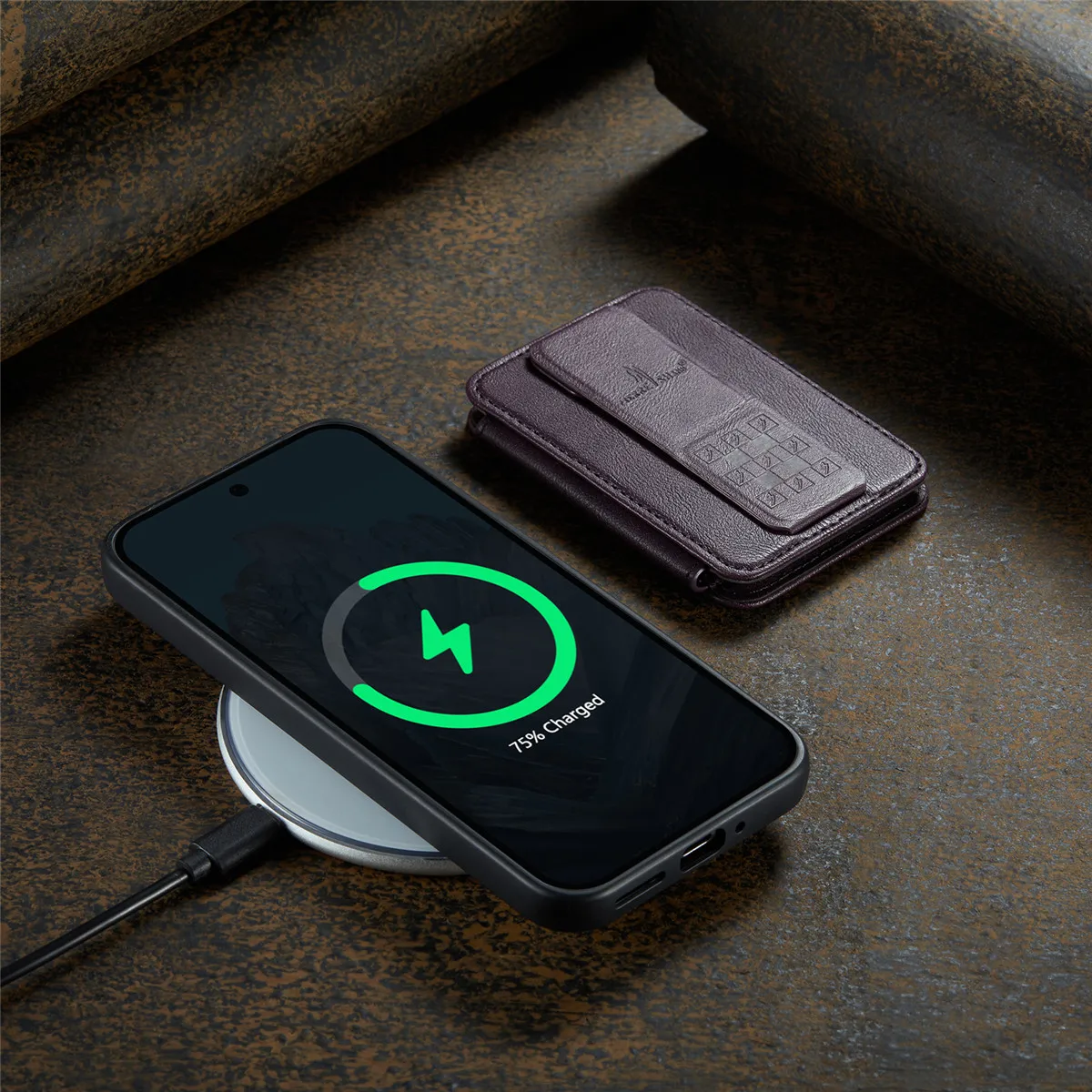 Leather Case with Detachable Magnetic Wallet For Google Pixel Series - onlinemegasale.com