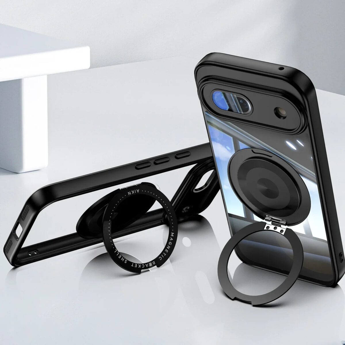 Shockproof Magnetic Case with Stand For Google Pixel 9 Series - onlinemegasale.com