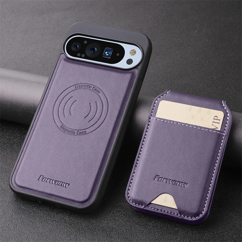 Magnetic Leather Case with Wallet For Google Pixel Series - onlinemegasale.com Magnetic Leather Case with Wallet For Google Pixel Series - onlinemegasale.com