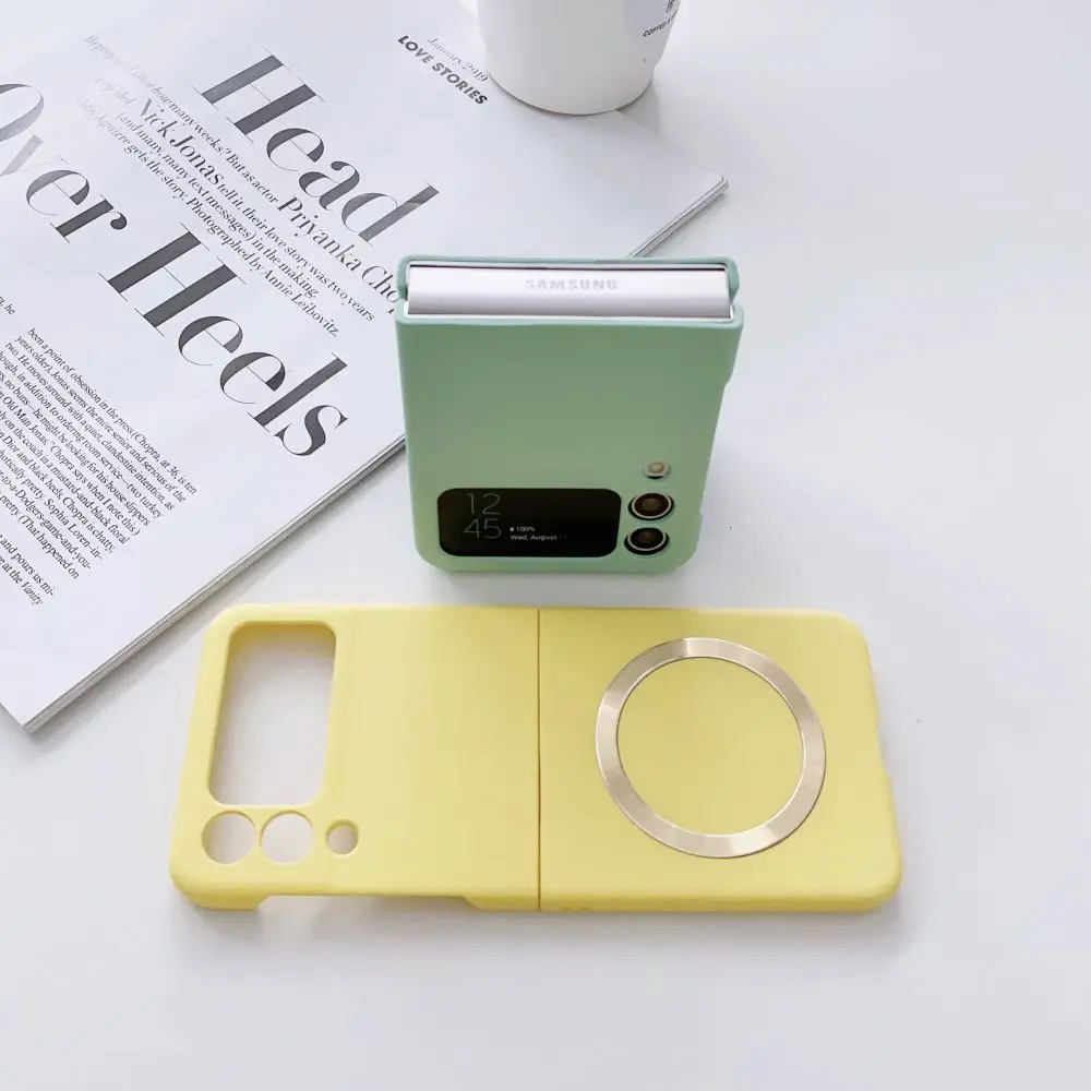 wireless charging magnetic case For Samsung Galaxy Z Flip - onlinemegasale.com