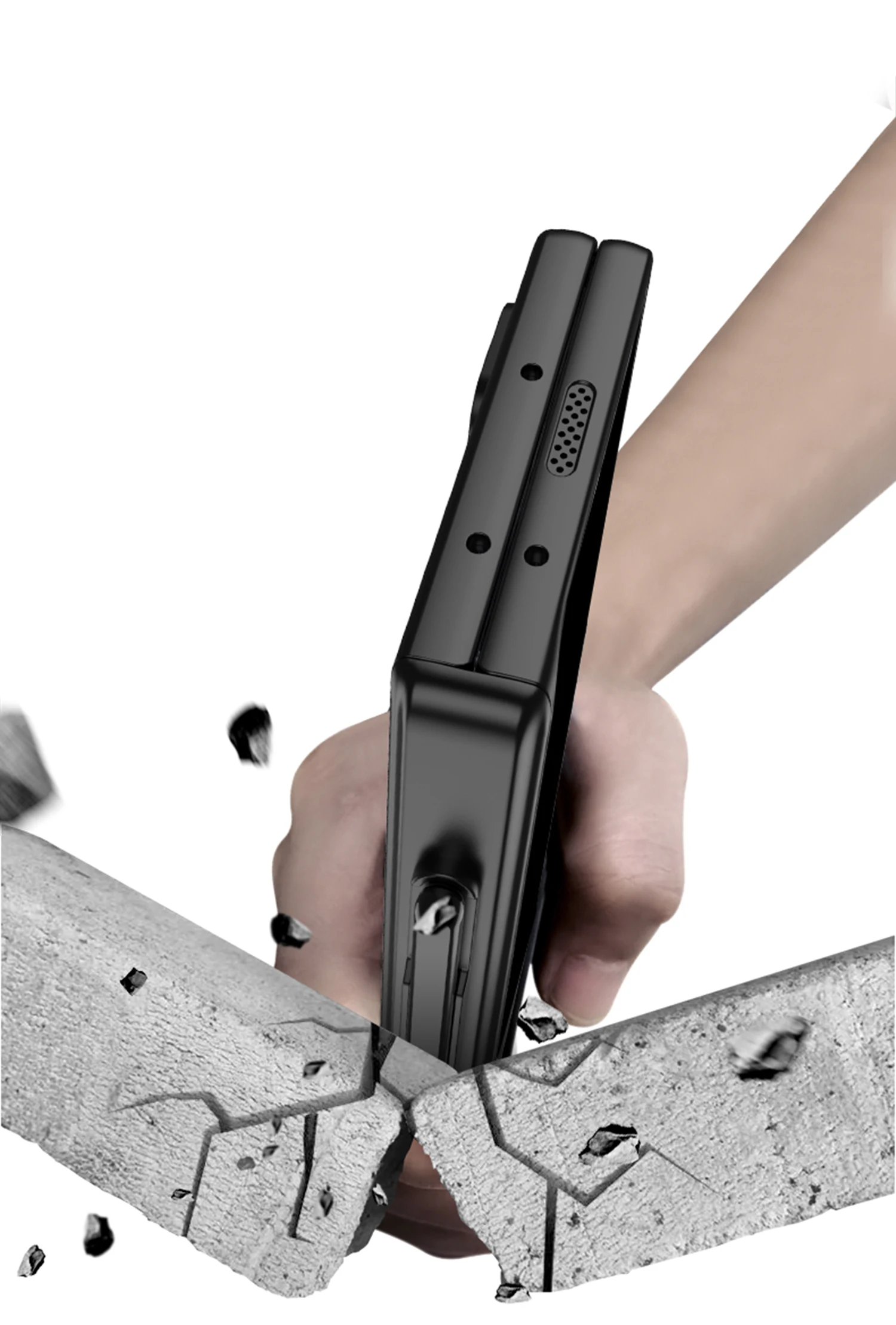 Shockproof Case with Pen Holder & Privacy Screen Protection For Galaxy Z Fold 6 - onlinemegasale.com