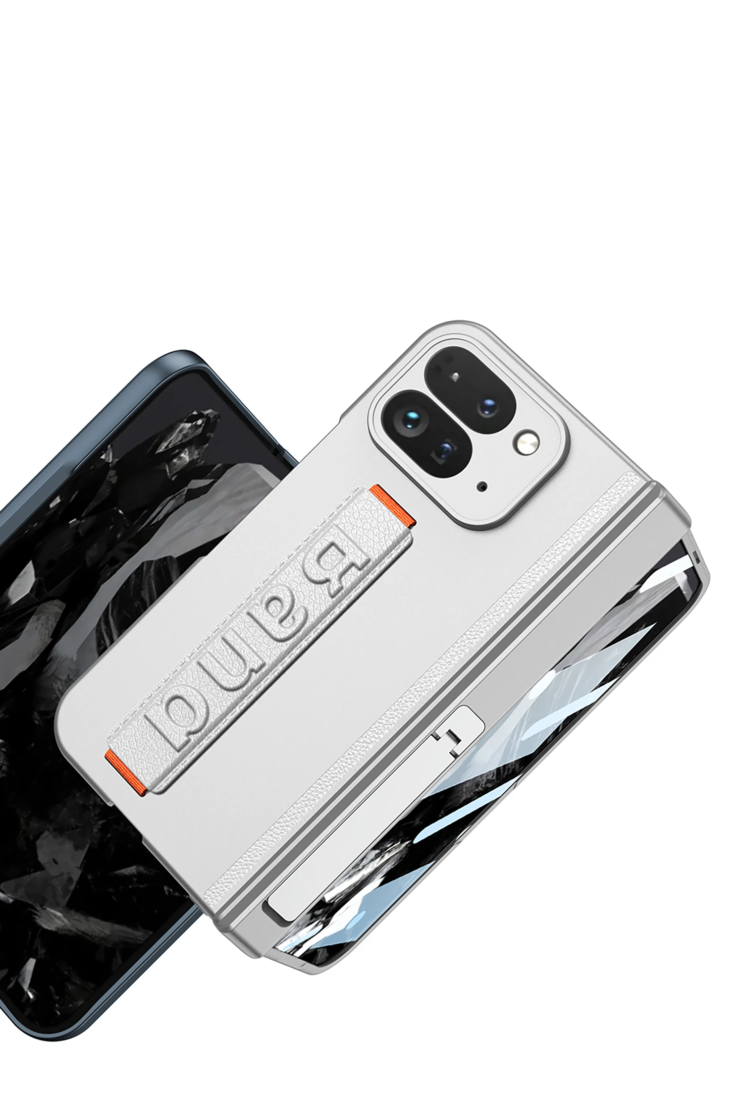 Shockproof Case with Band For Google Pixel 9 Pro Fold - onlinemegasale.com