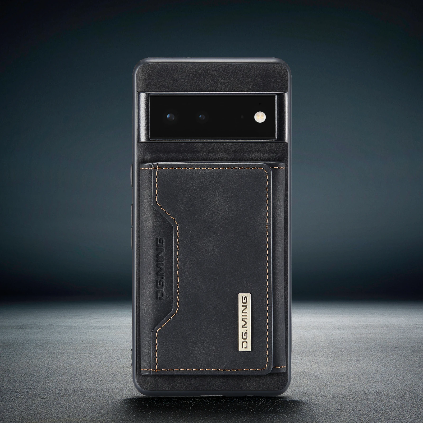 2 in 1 Detachable Leather Wallet Case For Google Pixel Phones - onlinemegasale.com