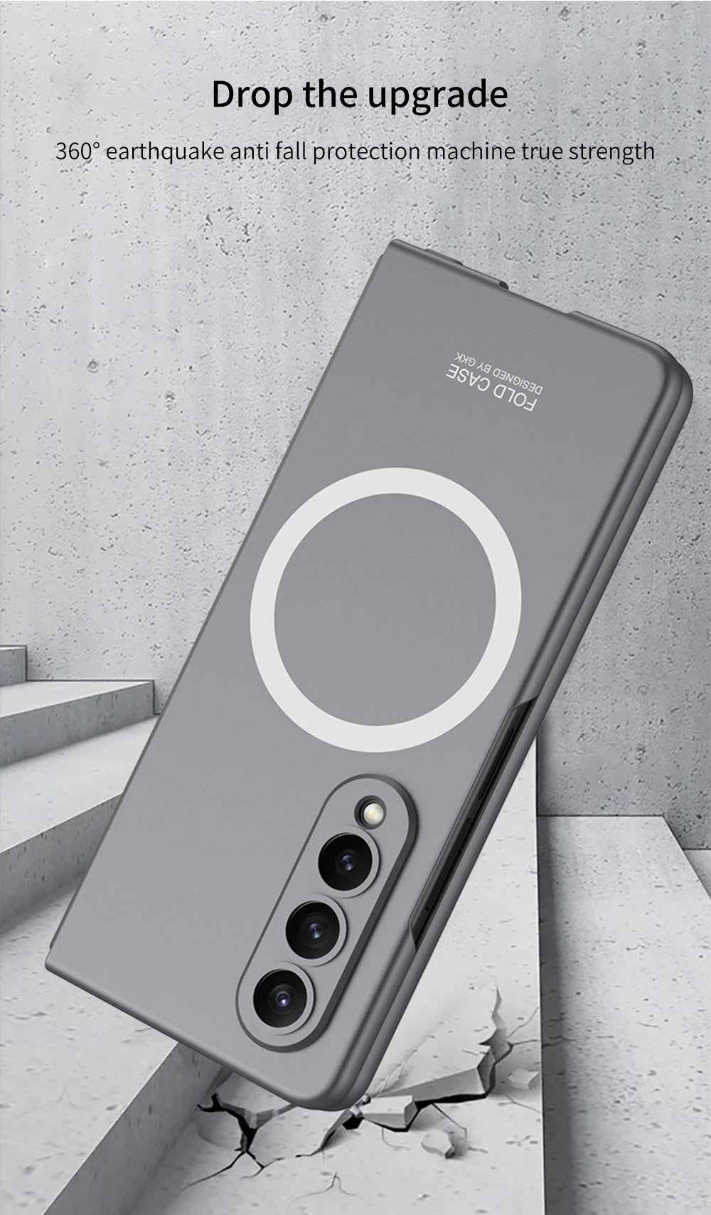 Magsafe Case For Samsung Galaxy Fold 4 3 with Screen Protection & Fast Wireless Charging - onlinemegasale.com Magsafe Case For Samsung Galaxy Fold 4 3 with Screen Protection & Fast Wireless Charging - onlinemegasale.com