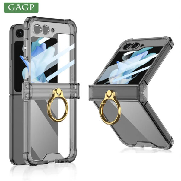 Shockproof Ring Holder Case for Samsung Galaxy Z Flip 5