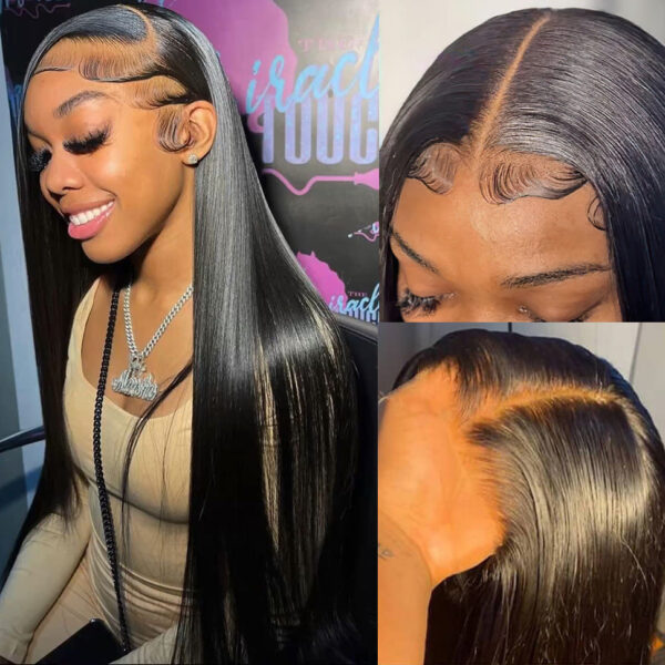 12A Cranberry 13x4/13X6 Lace Front Human Hair Wigs Remy HD Lace Frontal Wig Straight Lace Front Wig