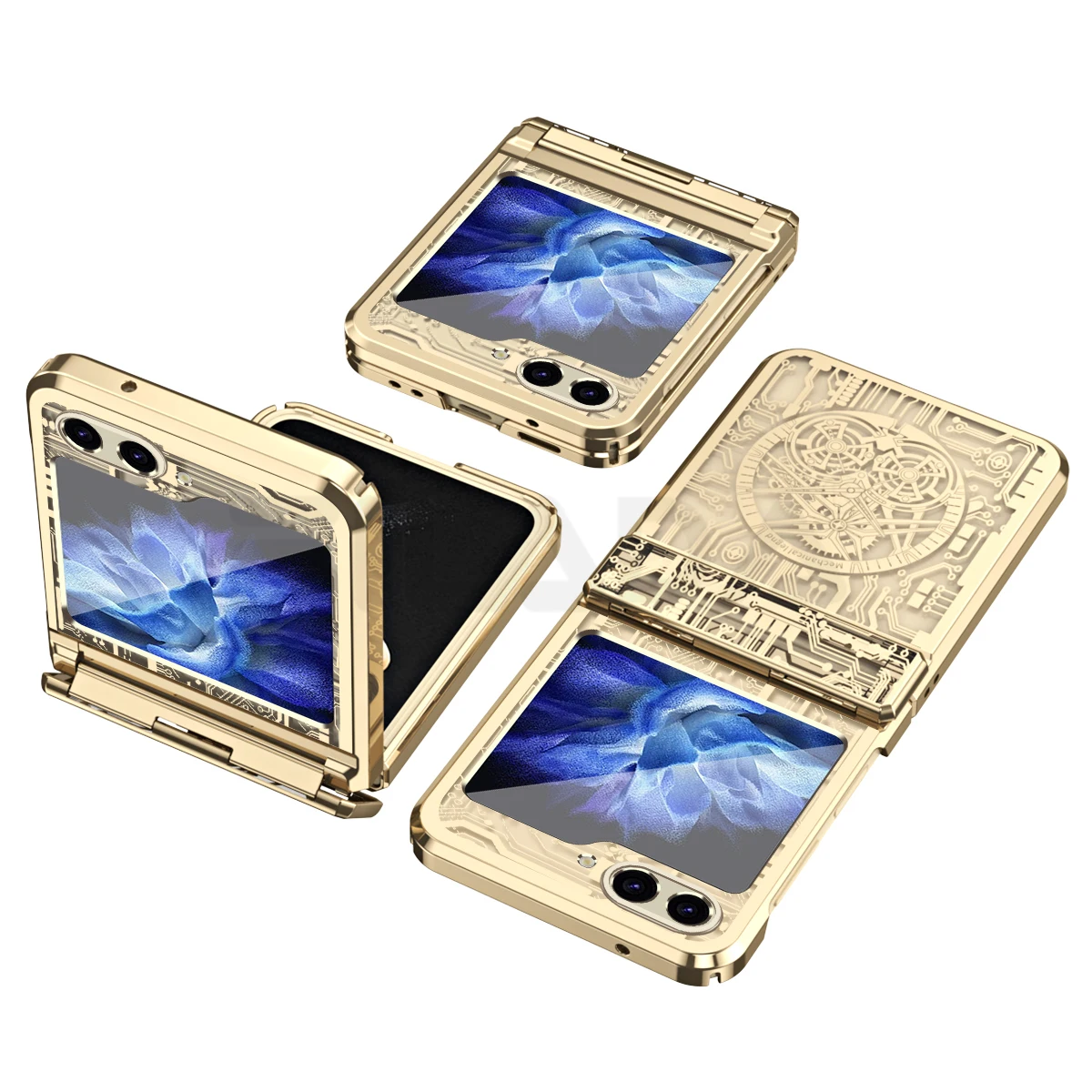 Transparent Shockproof Case For Samsung Galaxy Z Flip Series - onlinemegasale.com Transparent Shockproof Case For Samsung Galaxy Z Flip Series - onlinemegasale.com