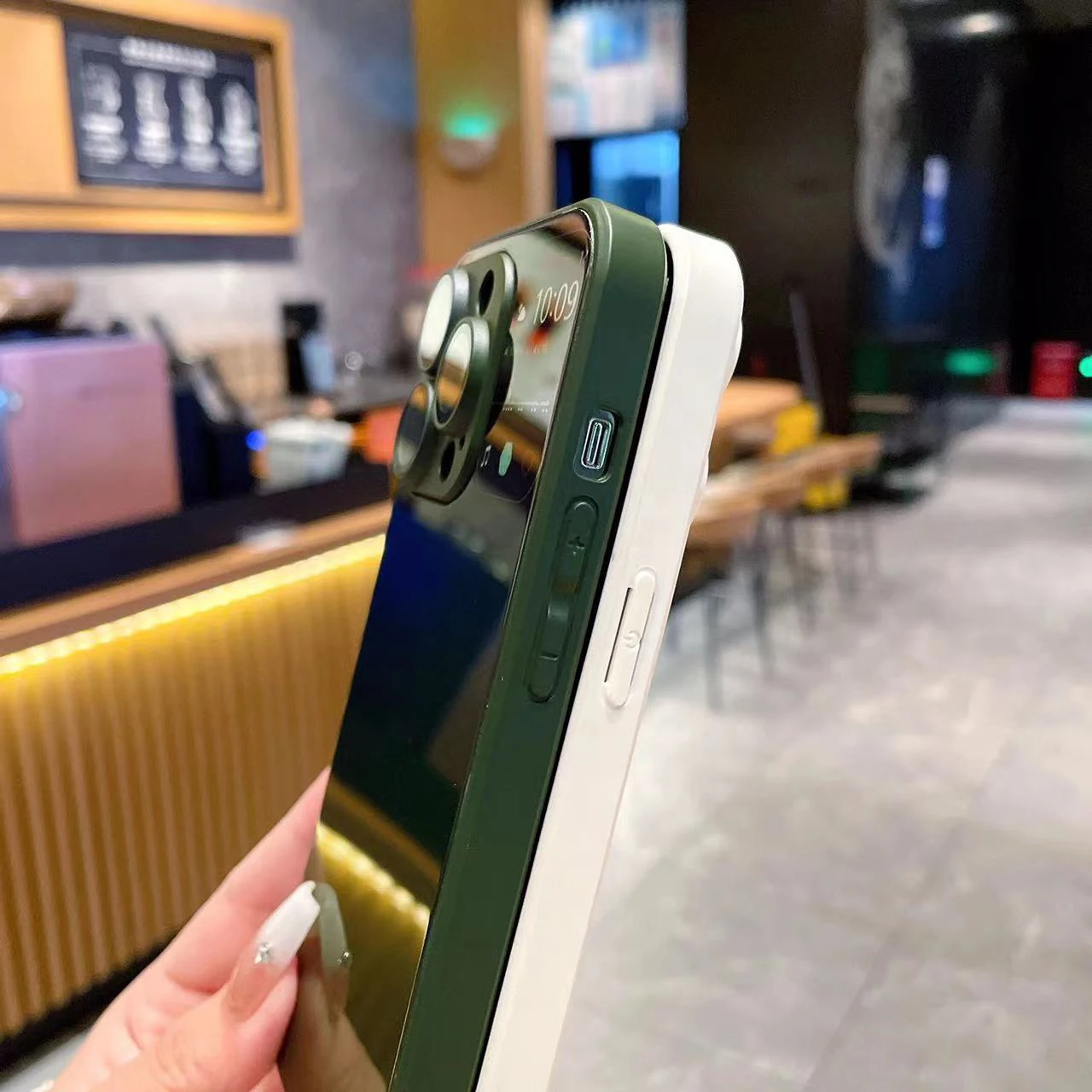 Luxury Gardient Temper Glass Phone Case For iPhone - onlinemegasale.com