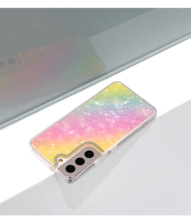 Rainbow Marble Phone Case For Samsung Galaxy Series - onlinemegasale.com