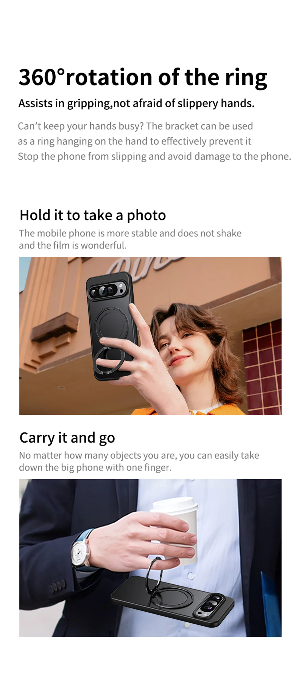 Shockproof Case with Magnetic Rotating Stand For Google Pixel 9 Series - onlinemegasale.com Shockproof Case with Magnetic Rotating Stand For Google Pixel 9 Series - onlinemegasale.com