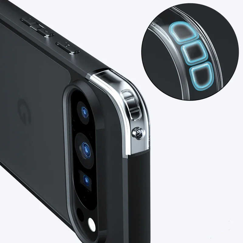 Shockproof Transparent Case For Google Pixel 9 Series - onlinemegasale.com Shockproof Transparent Case For Google Pixel 9 Series - onlinemegasale.com