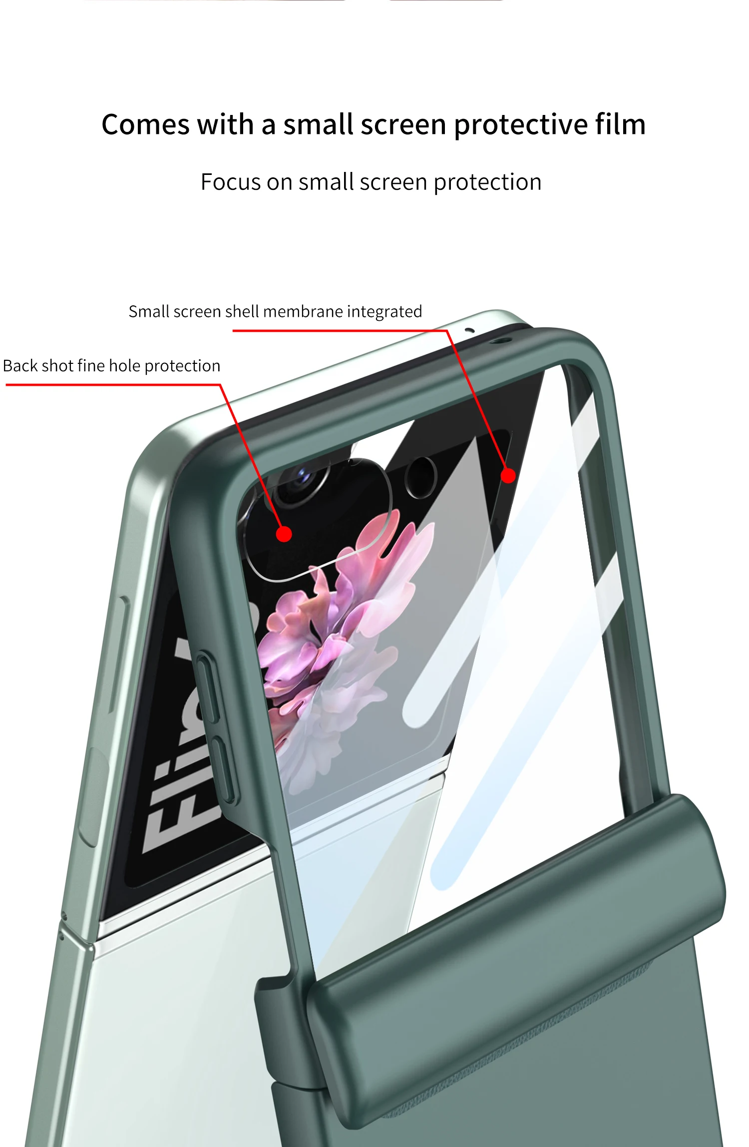 Shockproof Case with Magnetic Hinge Protection for Samsung Galaxy Z Flip 6 - onlinemegasale.com Shockproof Case with Magnetic Hinge Protection for Samsung Galaxy Z Flip 6 - onlinemegasale.com