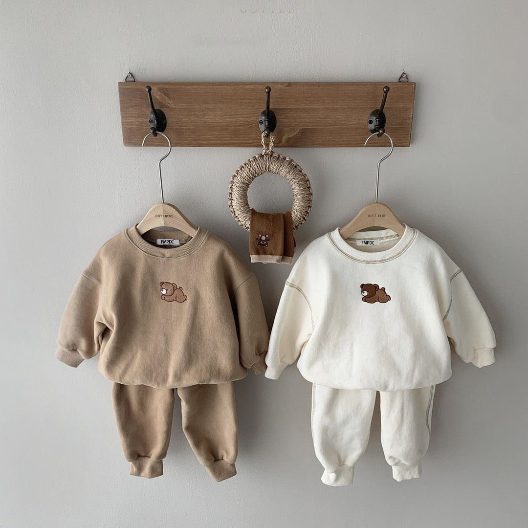 Sb17c06b14b1043c184e82be36e0dbbffn Cute Bear Matching Baby Tracksuit Set - onlinemegasale.com