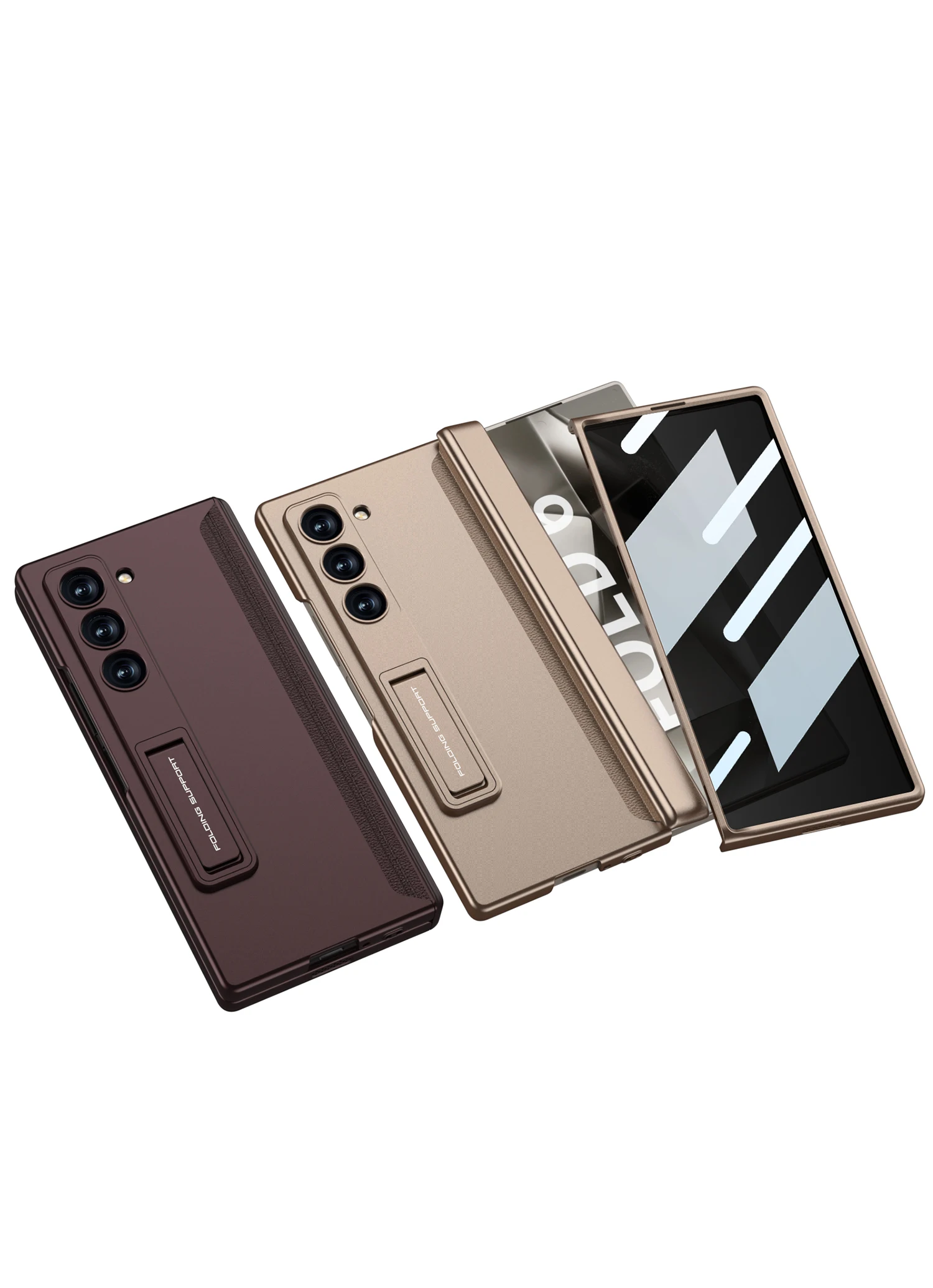 Full Protetction Case with Privacy Screen for Samsung Galaxy Z Fold 6 Case - onlinemegasale.com