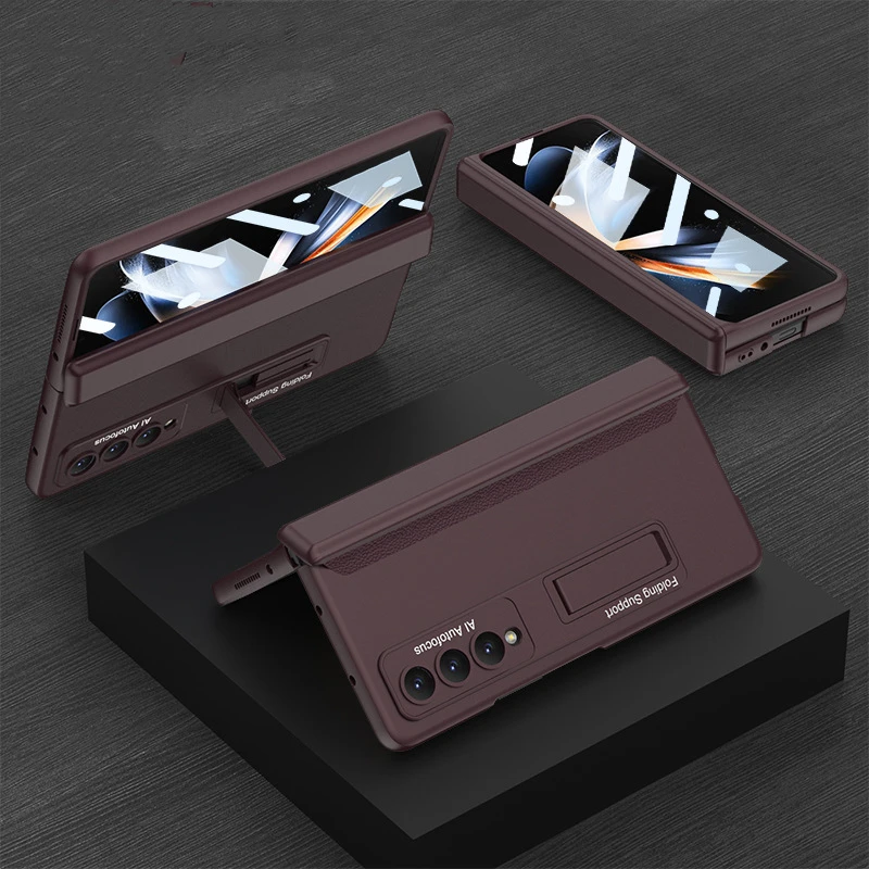 Anti Drop Magnetic case with Kickstand For Samsung Galaxy Z Fold 4 - onlinemegasale.com Anti Drop Magnetic case with Kickstand For Samsung Galaxy Z Fold 4 - onlinemegasale.com