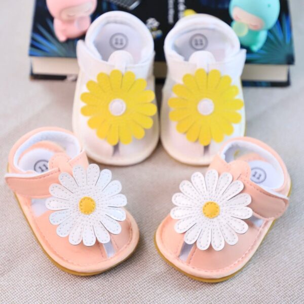 Baby Toddler girl flower Sandals