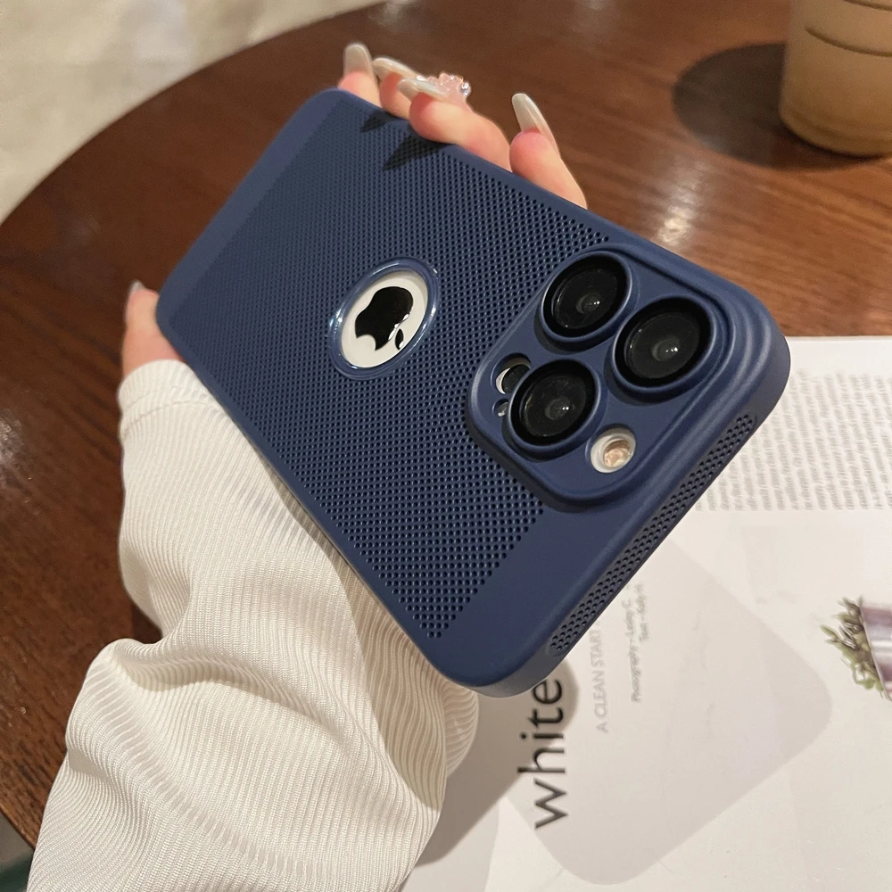 Luxury Slim Heat Radiation Case for iPhone - onlinemegasale.com