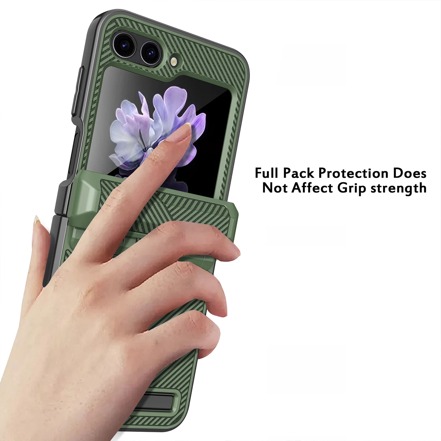 Shockproof Hinge Protective Case For Samsung Galaxy Z Flip 5 - onlinemegasale.com