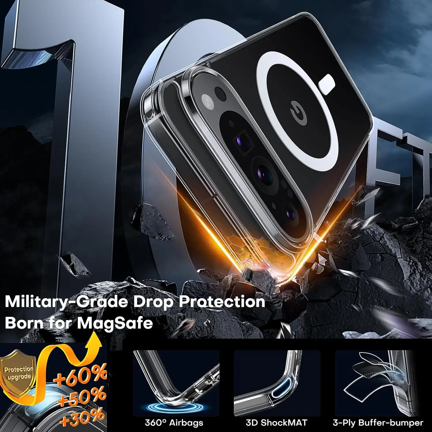 Shockproof Magnetic Case For Google Pixel 9 Series - onlinemegasale.com Shockproof Magnetic Case For Google Pixel 9 Series - onlinemegasale.com