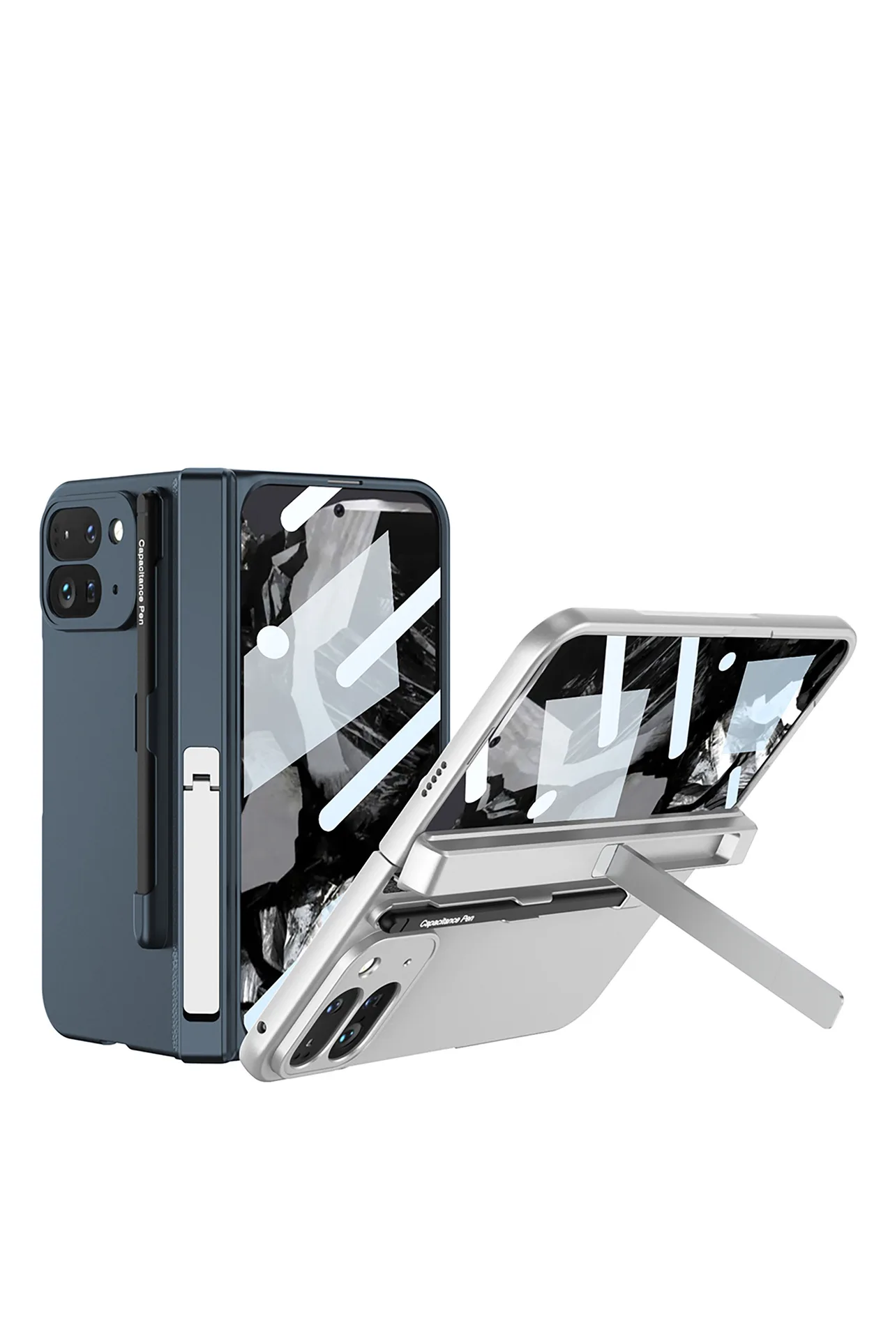Full Protection Case with Pen Holder for Google Pixel 9 Pro Fold - onlinemegasale.com