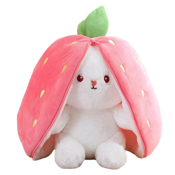Strawberry Bunny Plush Toy