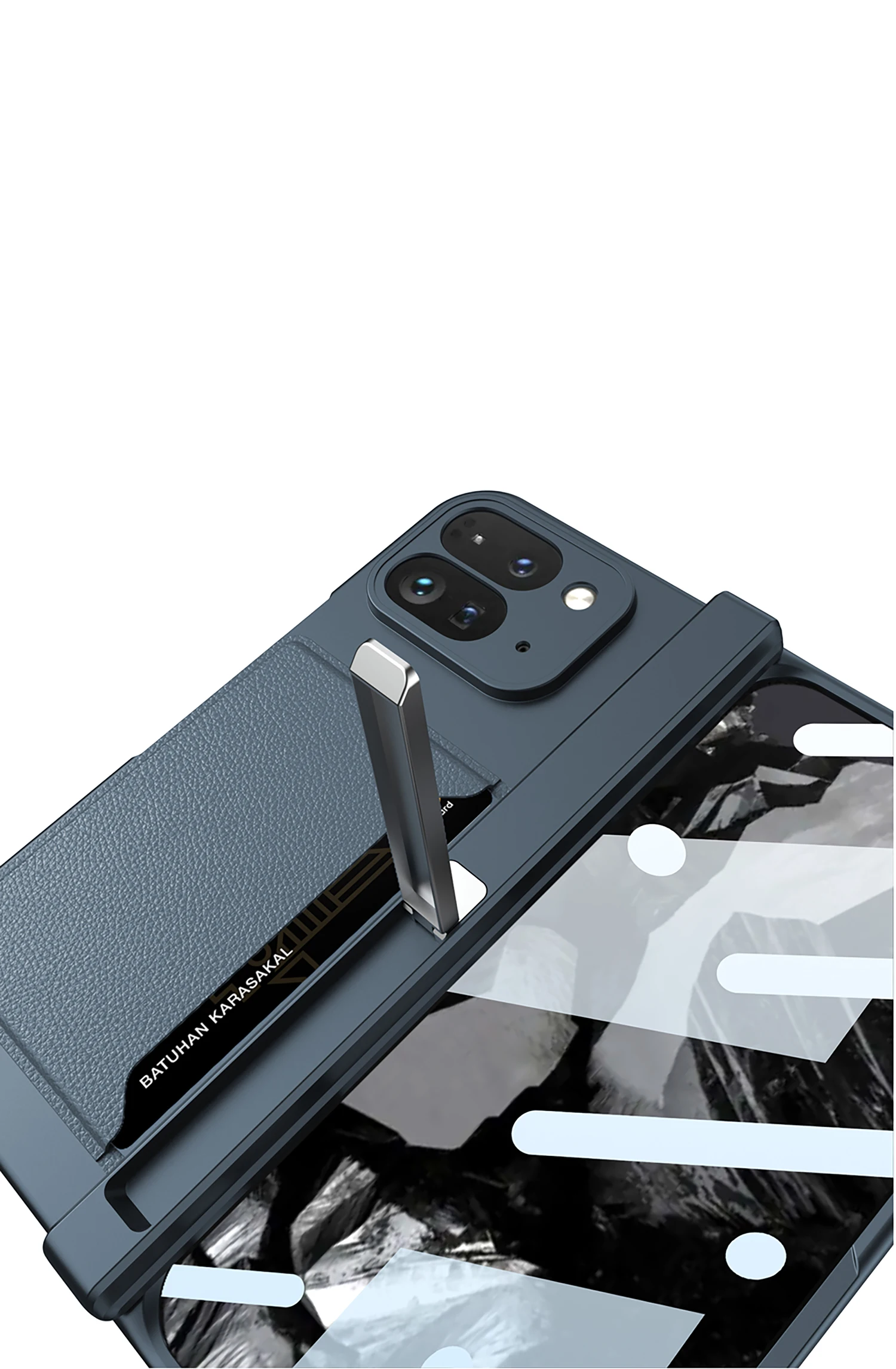 Full Protection Case with Card Holder For Google Pixel 9 Pro Fold - onlinemegasale.com