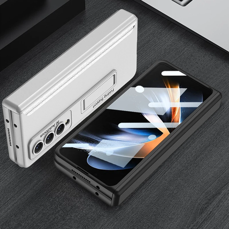 Anti Drop Magnetic case with Kickstand For Samsung Galaxy Z Fold 4 - onlinemegasale.com Anti Drop Magnetic case with Kickstand For Samsung Galaxy Z Fold 4 - onlinemegasale.com