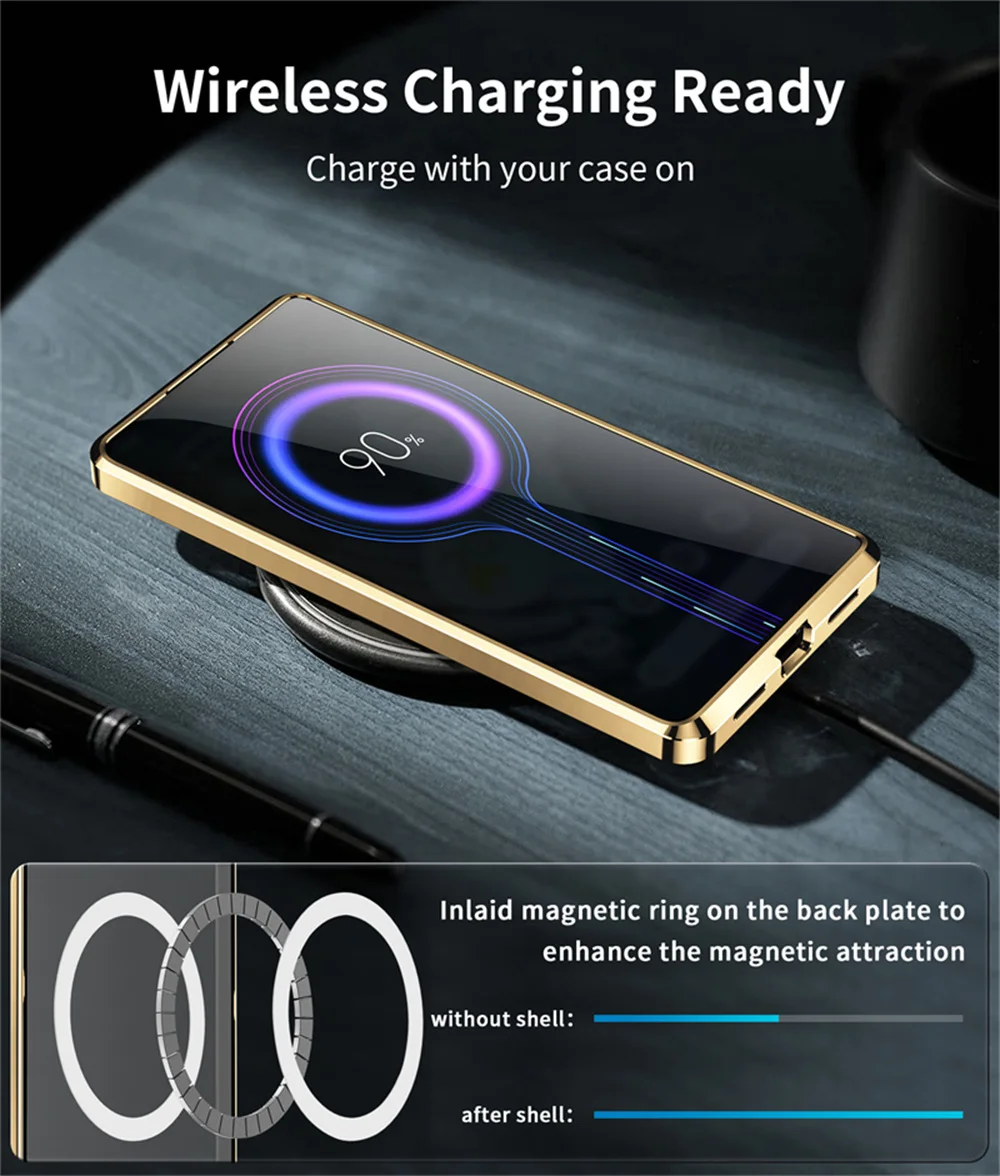 Shockproof MagSafe Metal Armor Case for Google Pixel 7/8 Series - onlinemegasale.com