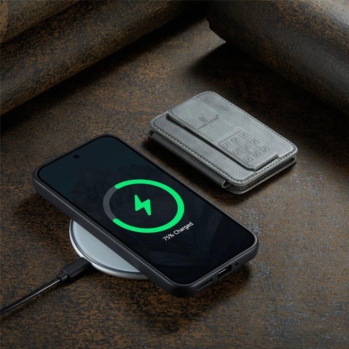 Leather Case with Detachable Magnetic Wallet For Google Pixel Series - onlinemegasale.com