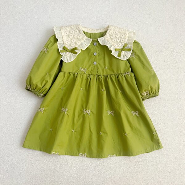 Sisters Lace Collar Dress